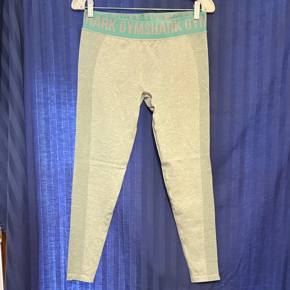 Gymshark Light Teal/Gray Leggings